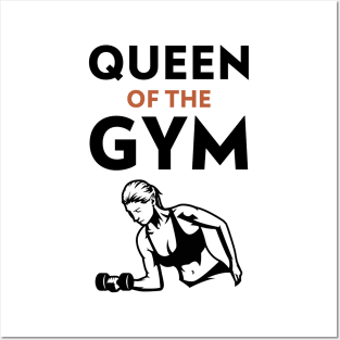 Queen In The Gym Posters and Art